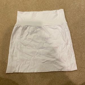 Interlock Mini Skirt By American Apparel